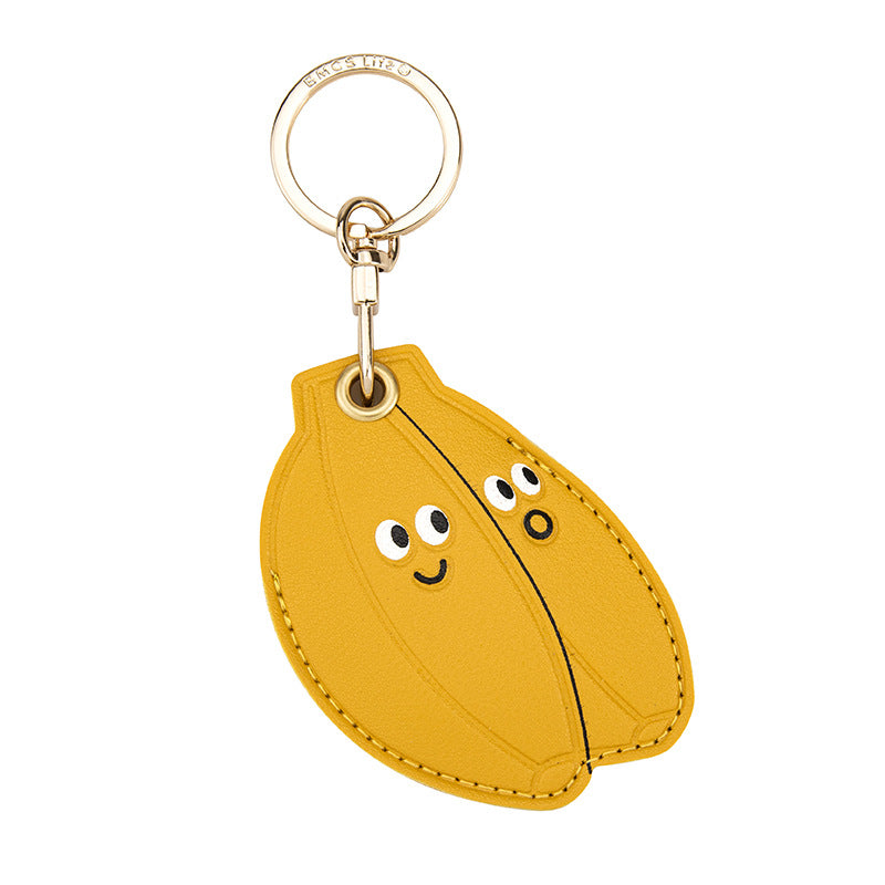 Wholesale PU Fruit Koi Access Card Set Keychain